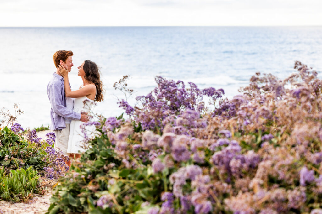 San Diego proposal photographer | DJ + Kate la jolla beach engagement photographer 3